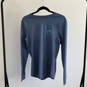 Women’s Performative Blue Long Sleeve Shirt